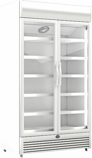 Sanden Intercool Double Beverage Refrigerator 1230lt H217xW120xD70cm White