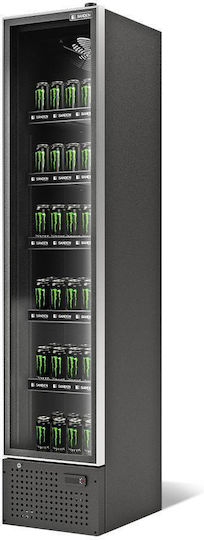 Sanden Intercool Getränkekühlschrank 160Es Einzeltürig H188xB39xT46cm