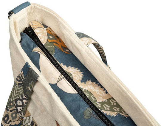 Sensillo Shoulder/Hand Diaper Bag Multicolour 43x30x13cm.