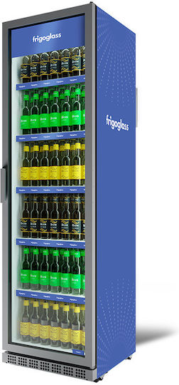 Frigoglass Max 450 Getränkekühlschrank 525Es Einzeltürig H201.2xB59.5xT64cm