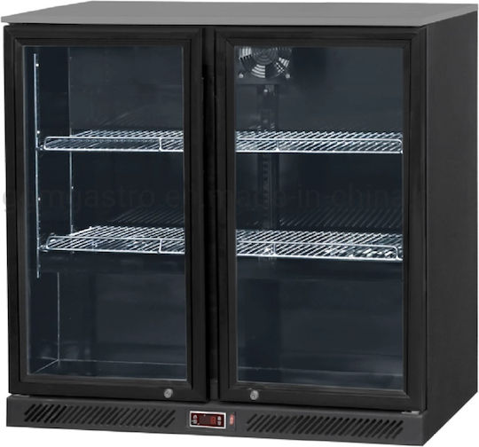 Karamco GN-220H Ψυγείο Back Bar Διπλό Υ89.5xΠ92xΒ50.5cm