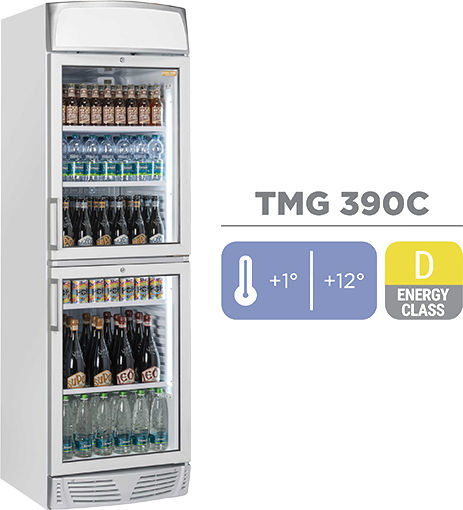 Cool Head Single Beverage Refrigerator 325lt H183xW59.5xD67cm