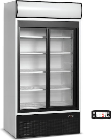 Tefcold Ψυγείο Αναψυκτικών 771lt Διπλό Υ201xΠ100xΒ74cm