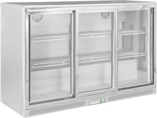 Dynamic Ψυγείο Αναψυκτικών 320lt με Τρεις Πόρτες Υ89.5xΠ133.5xΒ50.5cm