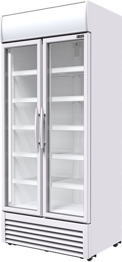 Sanden Intercool Double Beverage Refrigerator 1035lt H217xW102xD70cm White