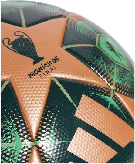 adidas Uefa Μπάλα Ποδοσφαίρου Μαύρη