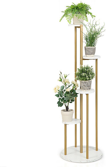 Costway Pot Stand Metal 40cmx40cmx122.5cmcm.