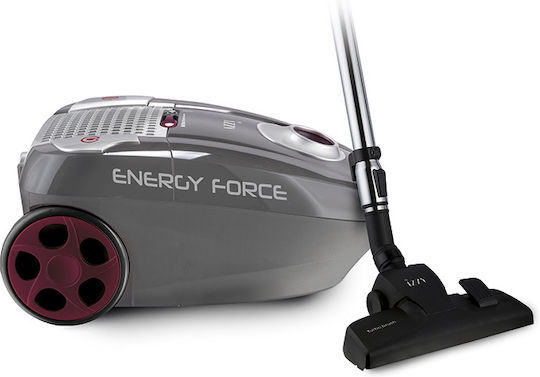 Izzy Dynamic Force K1 Ηλεκτρική Σκούπα 800W με Σακούλα 4lt Γκρι
