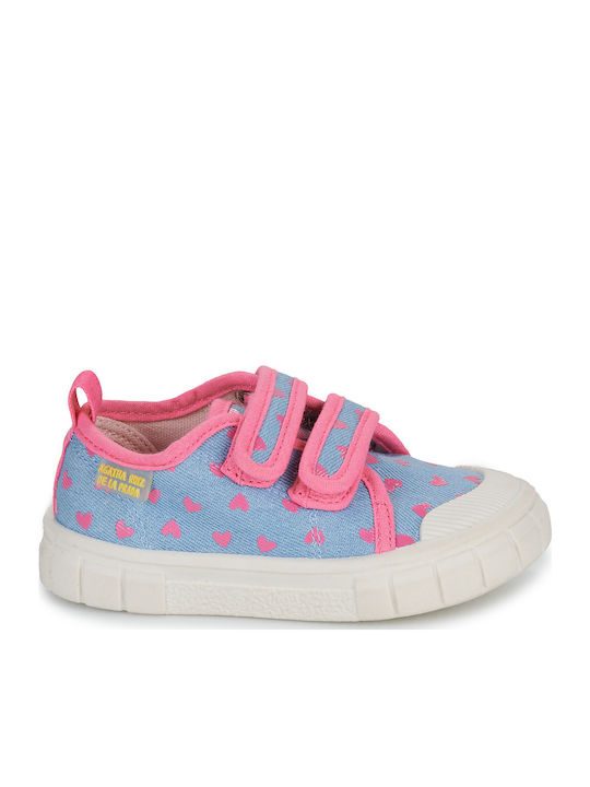 Παιδικά Sneakers με Σκρατς Μπλε
