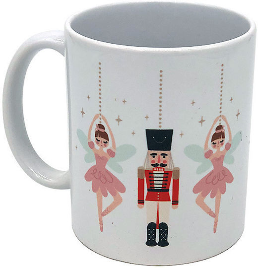 LiebeQueen Mug with Nutcrackers LiebeQueen Mug with Nutcrackers