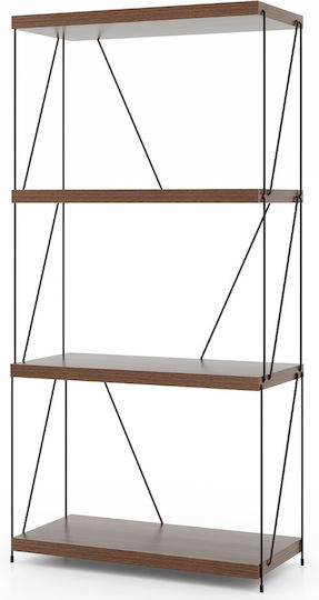 Βιβλιοθήκη Καφέ 61x29.5x105εκ.