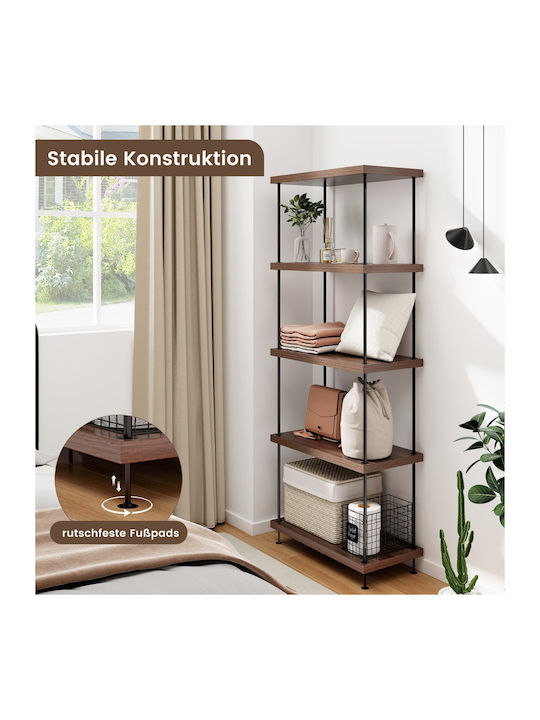 Industrial Bookcase 60x29.5x147cm