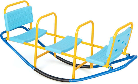 Costway Balansoar 136x39x60cm. Albastru