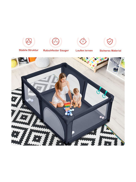 Costway Park with Mattress Multicolour 190x120cm