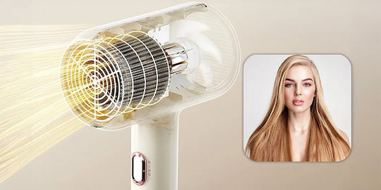 Enchen Hair Dryer Turbo with Diffuser 1800W