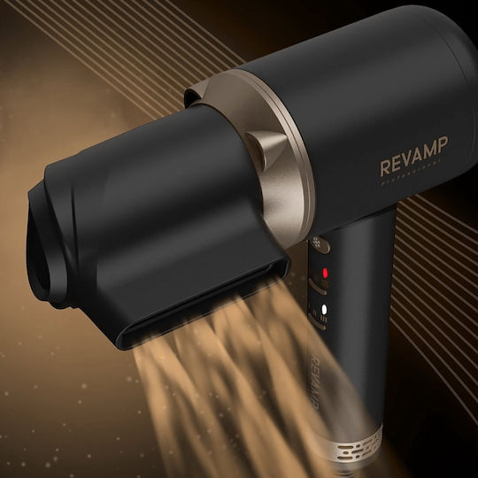 Revamp Επαγγελματικό Πιστολάκι Μαλλιών Turbo με Φυσούνα 1600W
