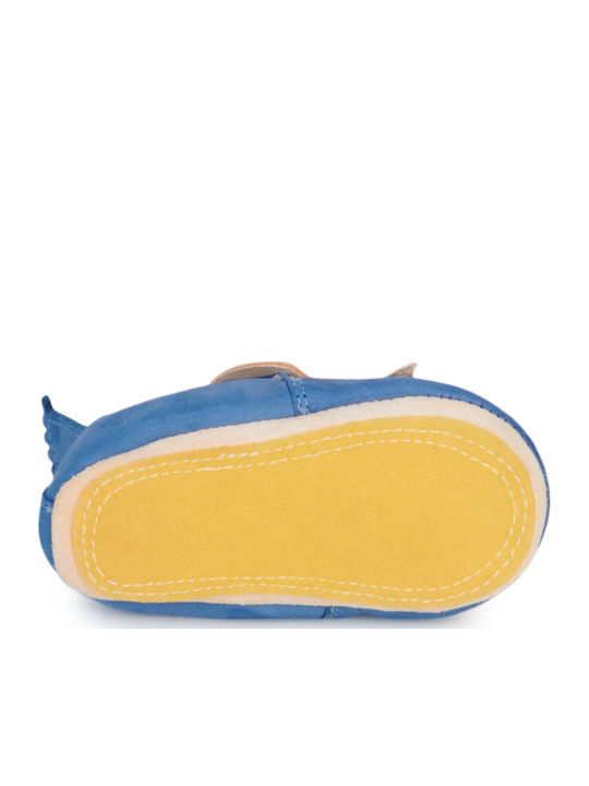 Easy Peasy Papuci pentru bebeluși Albastru My Blublu Crabe