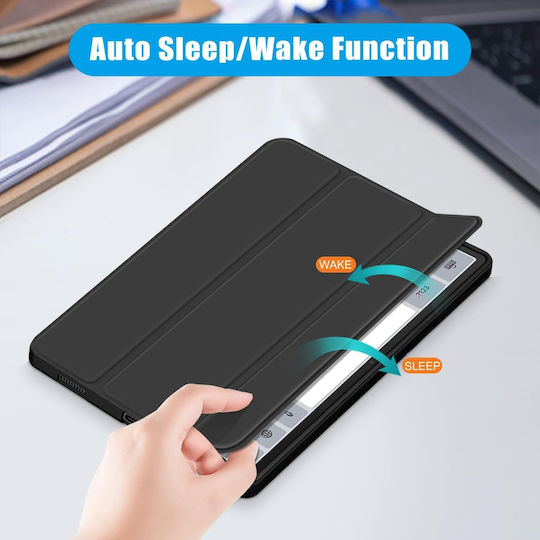 Husă Ultra Slim pentru Lenovo Idea Tab Pro Tab P12 12.7" Silicon TPU Smart Cover Negru