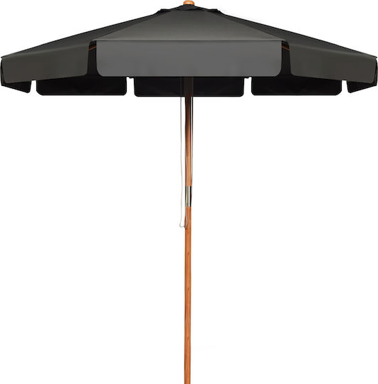 Wooden Grey Parasol Wooden Grey Parasol