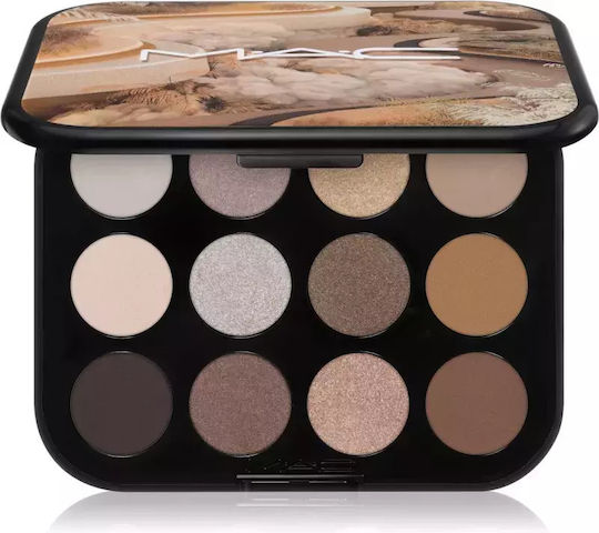 M.A.C Connect In Colour Eye Eye Shadow Palette in Solid Form Unfiltered Nudes 12.2gr