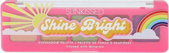 Sunkissed Eye Shadow Palette in Solid Form Shine Bright No color code found. 4.5gr