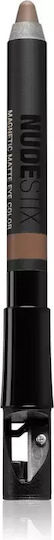 Nudestix Magnetic Luminous Lidschatten Matt in Stickform in Braun Farbe 3gr