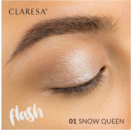 Claresa Flash Fard De Pleoape În Formă Pudră Presată Snow Queen 3gr