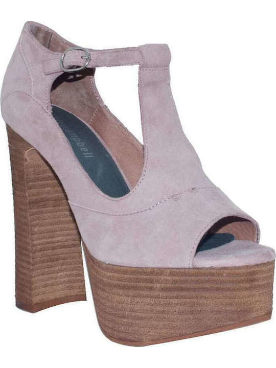 Jeffrey Campbell Foxy 3 Sandals Pink