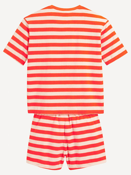 La Redoute Collections Παιδική Πιτζάμα Καλοκαιρινή Βαμβακερή Ροζ