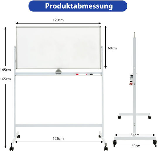 Costway Magnetic Hanging Dry Erase Board