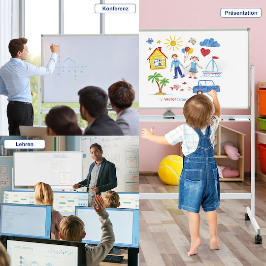 Costway Magnetic Hanging Dry Erase Board