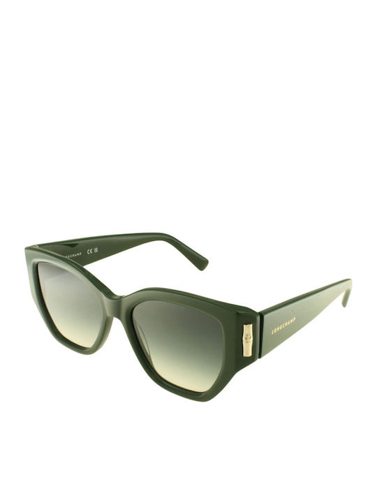 Longchamp Ochelari de soare Πράσινα cu Cadru & Verde Lentilă