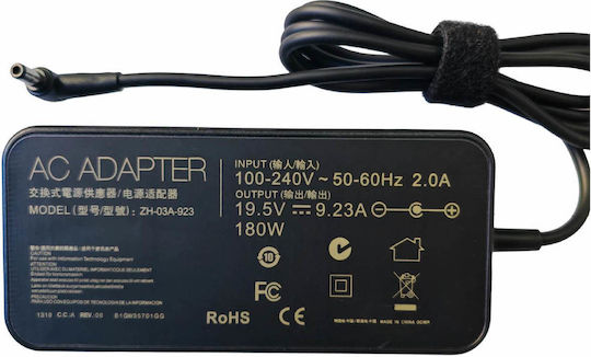 Makki Laptop-Ladegerät 180W 19.5V 9.23A für Asus ohne Netzkabel