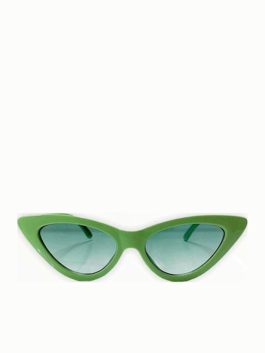 Woman's Fashion Ochelari de soare Πράσινα cu Cadru & Verde Lentilă Woman's Fashion Ochelari de soare Πράσινα cu Cadru & Verde Lentilă