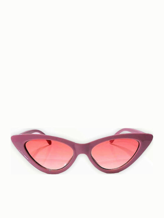 Woman's Fashion Ochelari de soare Roz cu Cadru & Roz Lentilă Woman's Fashion Ochelari de soare Roz cu Cadru & Roz Lentilă