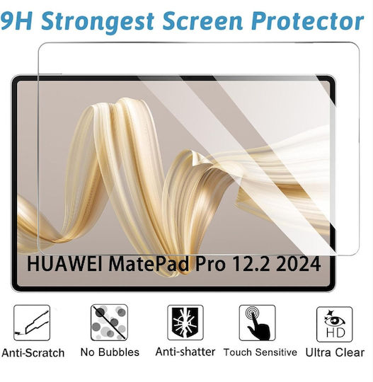 Folie Tempered Glass Pentru Tableta Huawei Matepad Pro 12.2" – Sticla Securizata