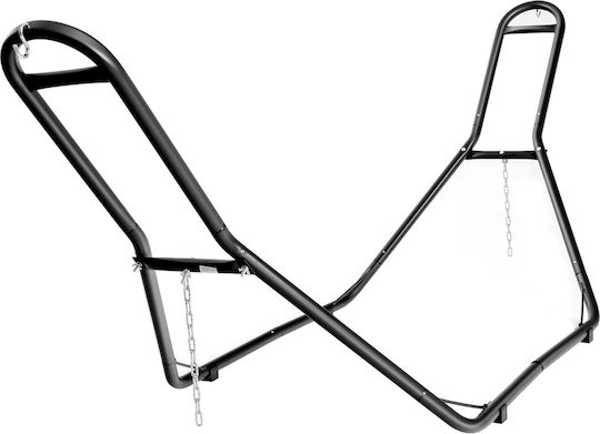 Costway Folding Hammock Stand made of Metal in Pink Color 280x90x115cm