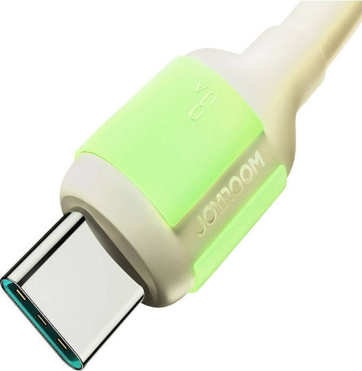 Joyroom S-A53 USB 2.0 Cable USB-C male - USB-A 30W Ασημί 1.2m