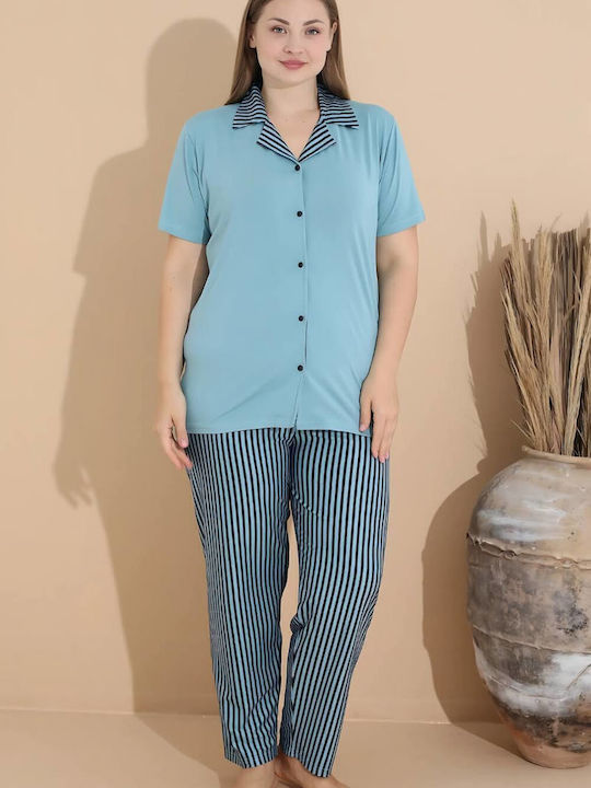 Boyraz Set Pijamale pentru Femei Pink