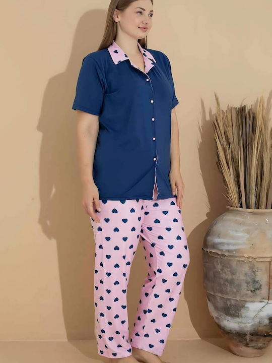 Boyraz Set Pijamale pentru Femei Colorful