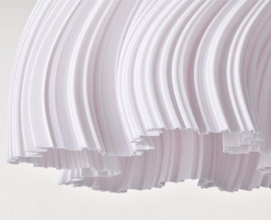 Agora Lighting Регулируема Висящо Осветително Тяло Waterfall Камбанка 29x29.5x170см.