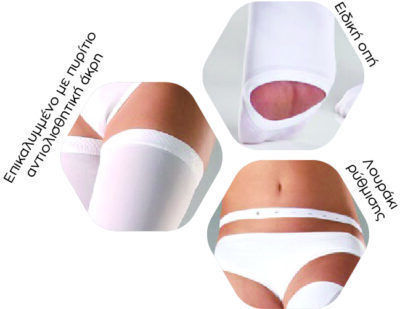 Mobiak H61 Socken Oberschenkelhoch 18-20 mmHg Weiß
