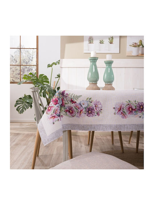 Teoran Tablecloth Boltana Multicolour 140x180cm