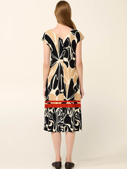 Sommer Damenkleid Schwarz
