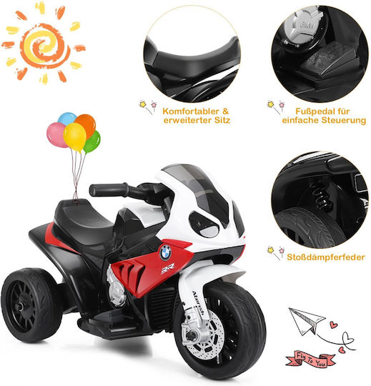 Motocicletă Electrică Roșie Pentru Copii 1.5+ Ani