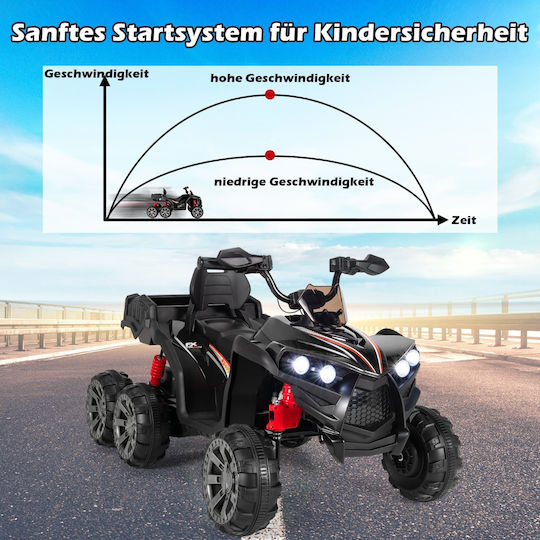 Kids Scooter Electric 12 Volt Black