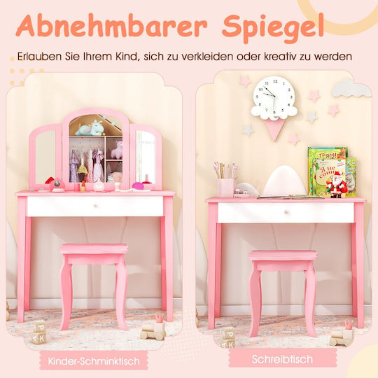 Costway Kinder-Schminktisch