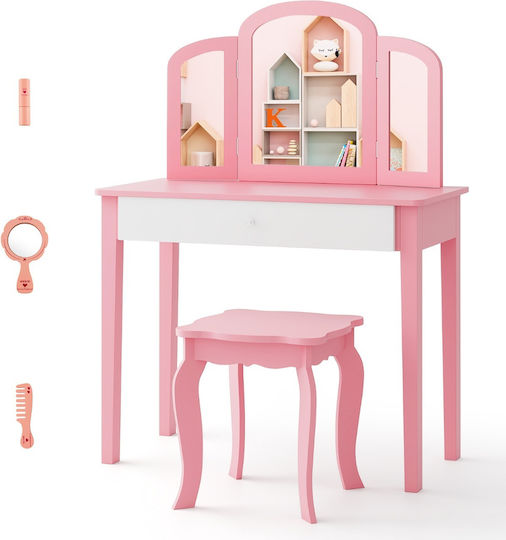 Costway Kinder-Schminktisch