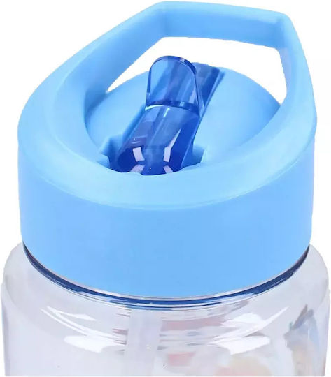 Paw Patrol Kinderflasche Pfoten-Patrouille mit Strohhalm Transparent 450ml