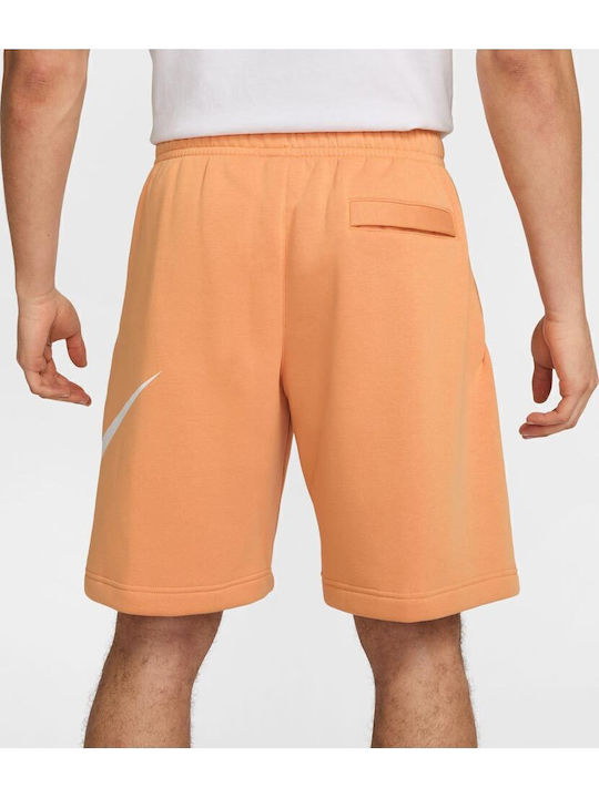 Nike Graphic Pantaloni Scurți Sport Bărbați Portocalii